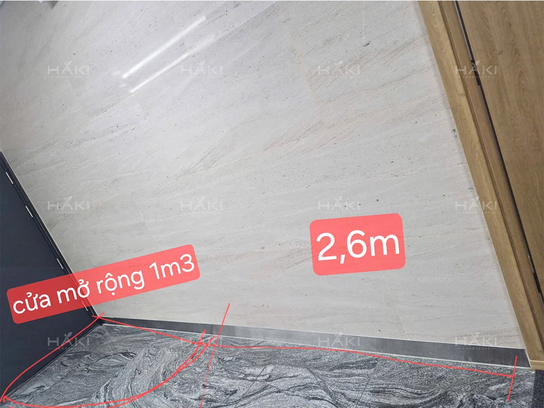 Thông số đã đc Haki đo đạc cẩn thận
