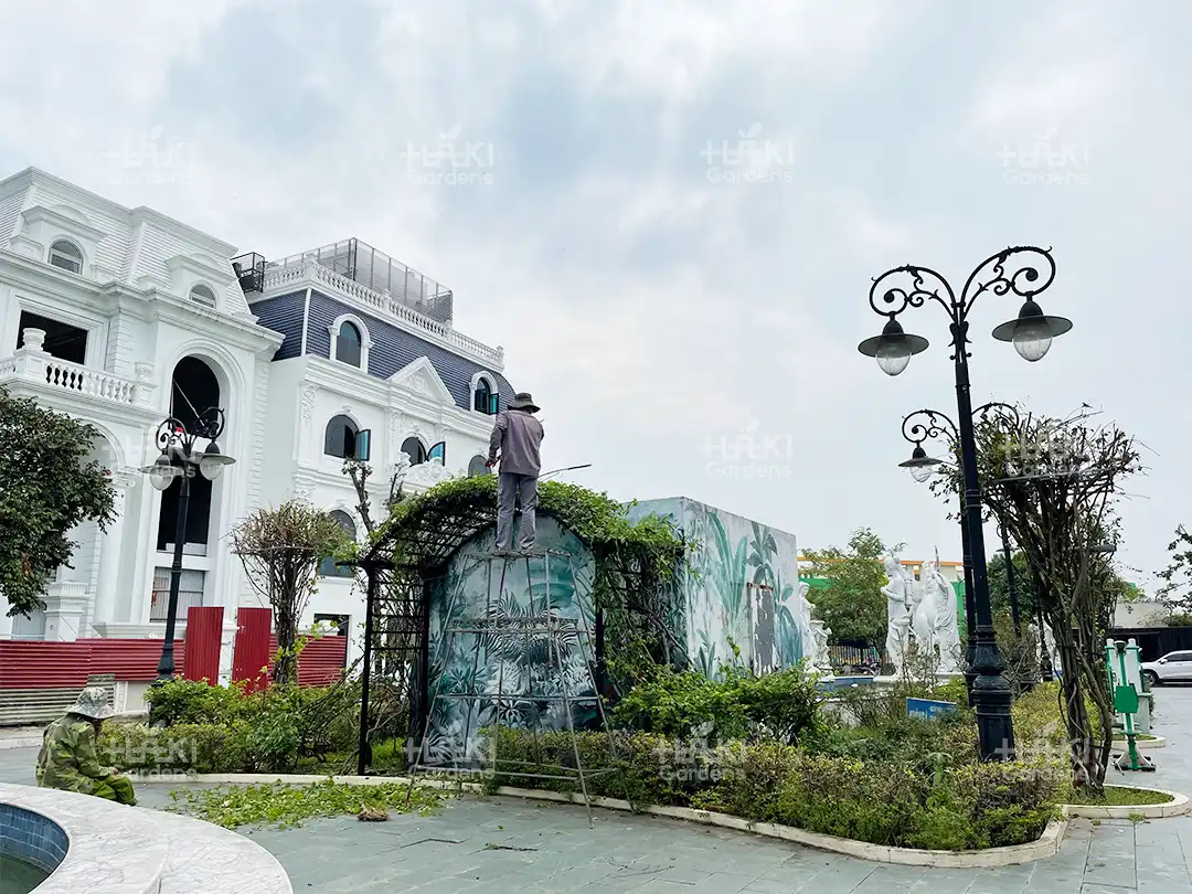cắt tỉa cây xanh